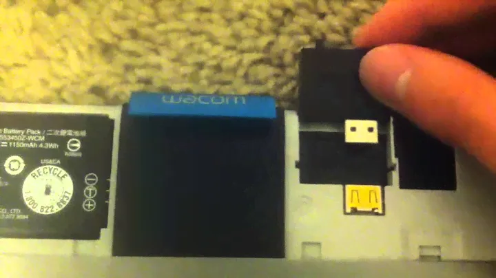 HOW TO Install Wacom Wireless Accessory Kit