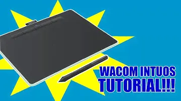 How to setup your Wacom Intuos pen tablet | Wacom Intuos Tutorials