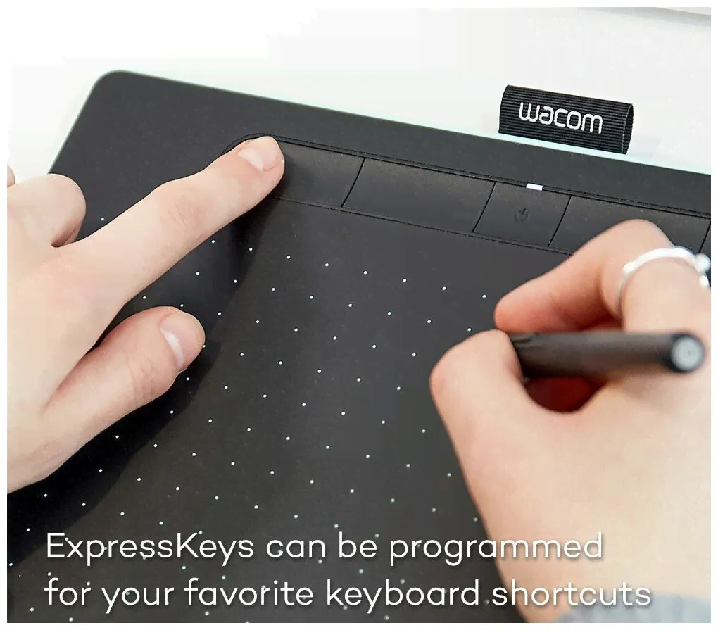 Wacom Графический планшет WACOM Intuos S Bluetooth (CTL-4100WLK-N/CTL-4100WLE-N) графические планшеты-3