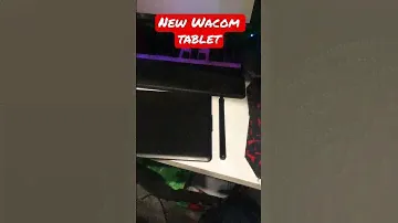 New Wacom tablet