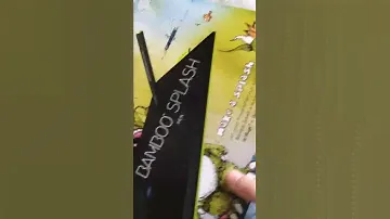 Wacom Bamboo Splash Pen Tablet Unboxing