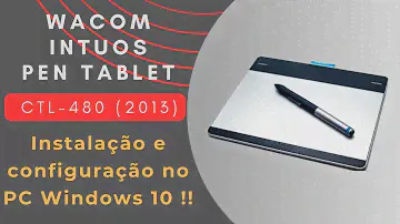 Wacom Intuos Pen S CTL-480 no PC Windows 10