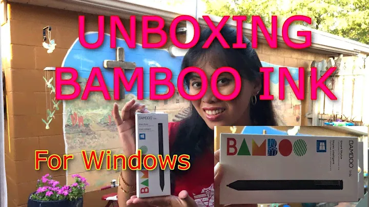 WACOM BAMBOO INK SMART STYLUS UNBOXING