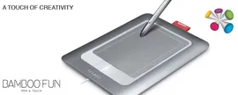 Графический планшет Wacom Bamboo Pen&Touch Fun Small (A6 Wide) (CTH-461-RU)