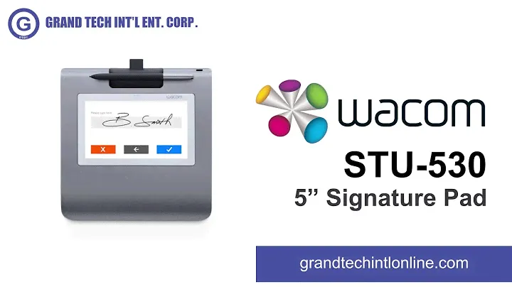 Wacom STU-530 5" Signature Pad