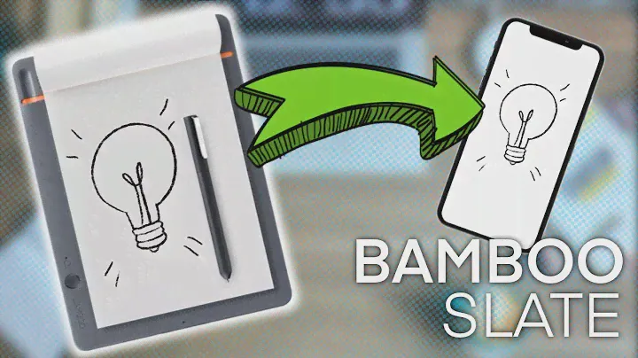 ¿Del papel a tu Dispositivo Móvil? | Wacom Bamboo Slate