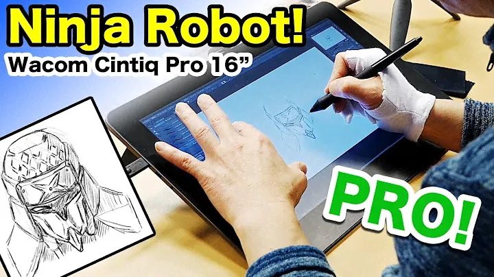 Японский Pro Animator пробует Wacom Cintiq Pro 16 "