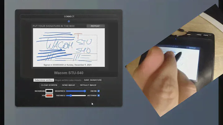 Wacom STU WebHID