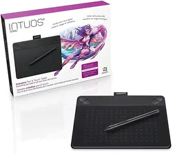 Графический планшет Wacom Intuos Comic Pen&Touch Small (CTH-490CK-S)