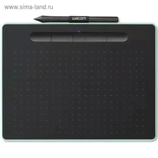 Графический планшет Wacom Intuos M CTL-6100WLE-N, Bluetooth, USB, фисташковый