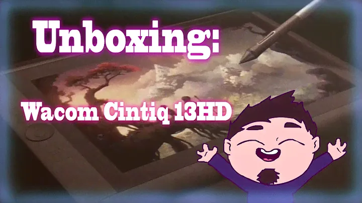 Unboxing: Wacom Cintiq 13HD