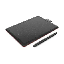 Графический планшет Wacom One 2 Small, Формат А6, Черный с красным