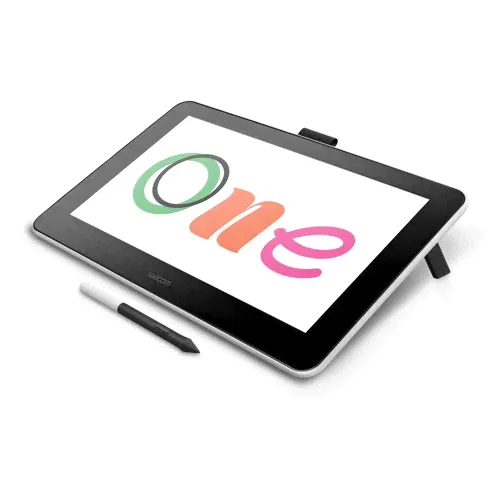 Графический планшет WACOM One 13 pen display белый [dtc133w0b]