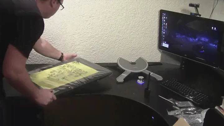 Wacom Cintiq 22HD Unboxing