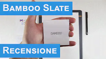 Recensione Wacom Bamboo Slate Large CDS-810S