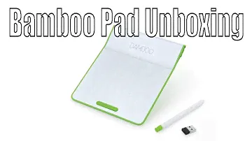 Wacom Bamboo Wireless Tablet- Unboxing