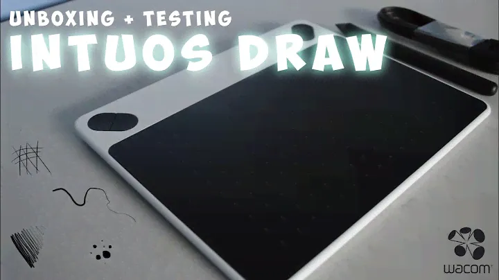 MY FIRST DRAWING TABLET - Wacom Intuos Draw Small