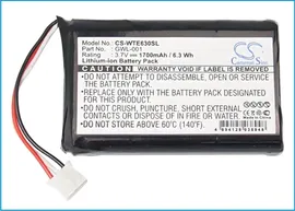 Аккумулятор Cameron Sino для Wacom CTE-620BT, GWL-001 CS-WTE630SL