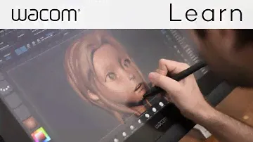 Live 3D Art Designing with a Wacom Cintiq and ZBrush